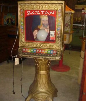Zoltan Fortune Teller Machine Arcade