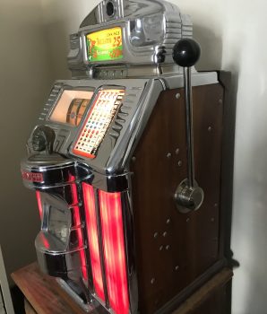 Buckaroo 25 cent Rare 4 Reel Slot Machine