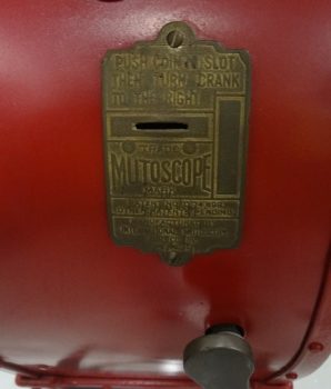 Mutoscope Viewer Coney Island Type Picture Reel Film
