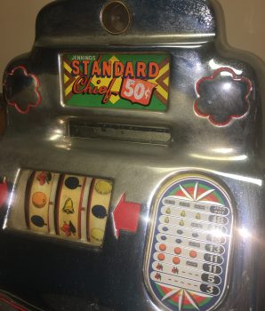 Jennings 50-cent Standard Chief Antique Slot Machine