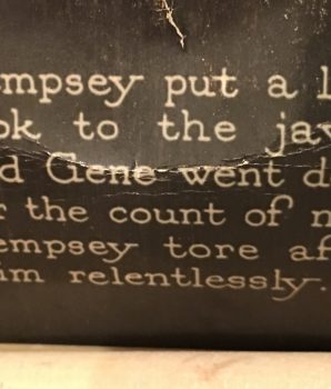 Mutoscope Reel – “Gene Tunney vs Jack Dempsey, Contender”