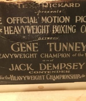 Mutoscope Reel – “Gene Tunney vs Jack Dempsey, Contender”